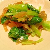 中華くらげと小松菜の和え物